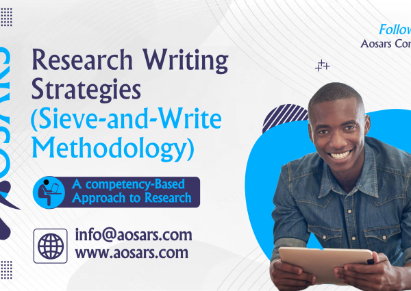 Research Writing Strategies (Sieve-and-Write Methodology)