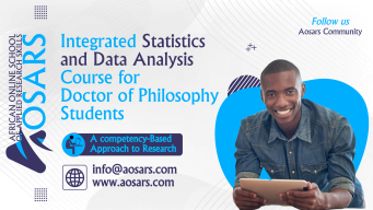 Integrated Statistics and Data Analysis Course for Doctor of Philosophy Students